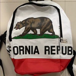 California Republic backpack. Minor use.
